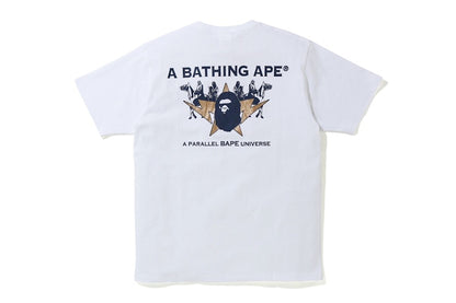 BAPE Gold Rush Foil Tee #1 White