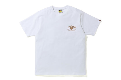 BAPE Gold Rush Foil Tee #1 White