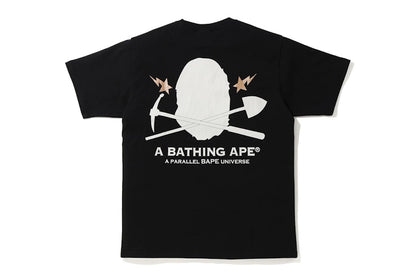 BAPE Gold Rush Foil Tee #2 Black