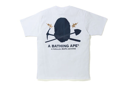 BAPE Gold Rush Foil Tee #2 White