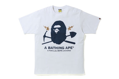 BAPE Gold Rush Foil Tee #2 White
