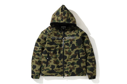 BAPE Gore-Tex 1st Camo Hoodie Down Jacket Green