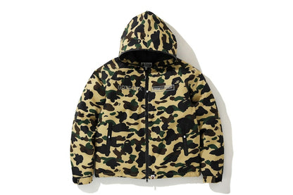 BAPE Gore-Tex 1st Camo Hoodie Down Jacket Yellow