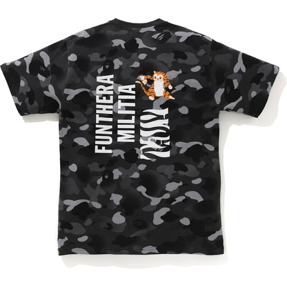 BAPE Gradation Camo Tiger Tee Black