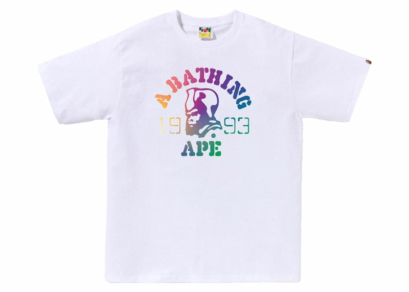 BAPE Gradation General Tee White