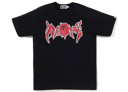 BAPE Graffiti Tee Black Red