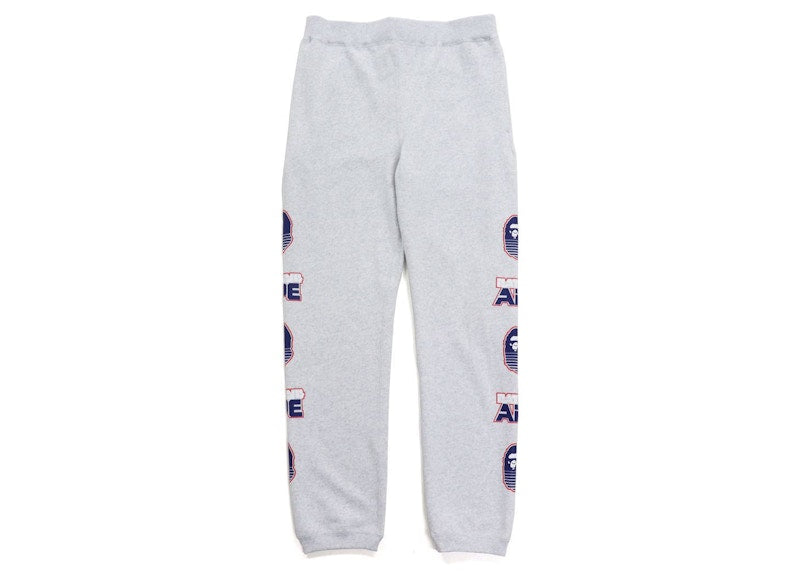 BAPE Graphic #1 Sweatpants Gray