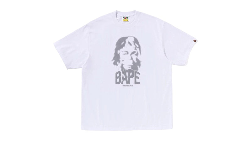 BAPE Graphic Relaxed Fit Tee White