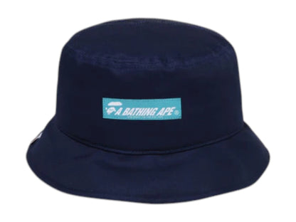 BAPE Half Mesh Bucket Hat Navy