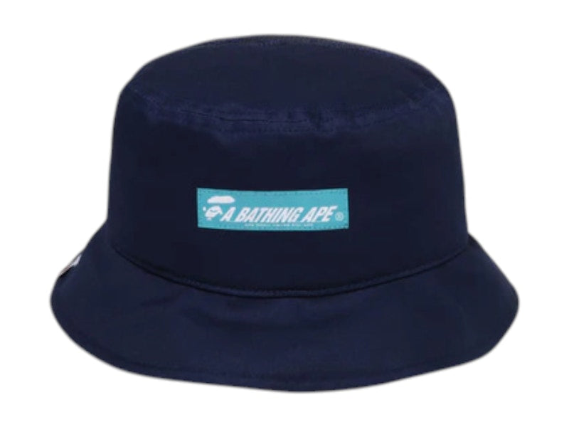 BAPE Half Mesh Bucket Hat Navy