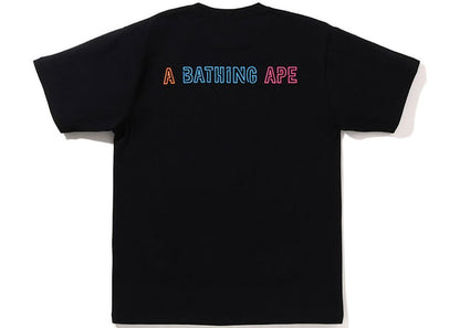BAPE Halloween Neon Mexican Skull Tee Black