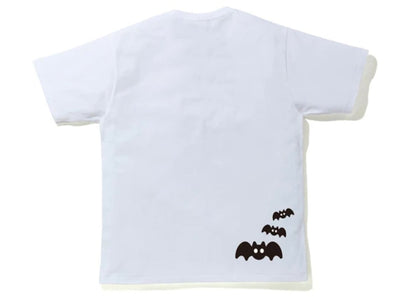 BAPE Halloween Skull Baby Milo Tee White