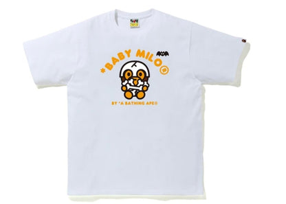 BAPE Halloween Skull Baby Milo Tee White