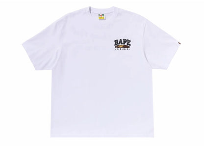 BAPE Hand Draw Bape Relaxed Fit Tee White