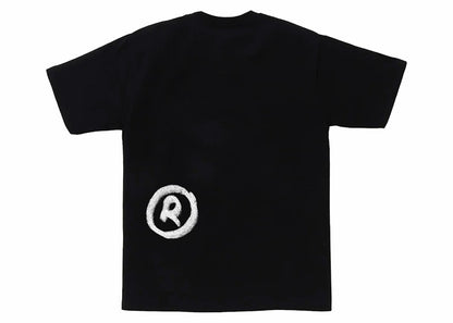 BAPE Hand Draw By Bathing Ape Tee Black