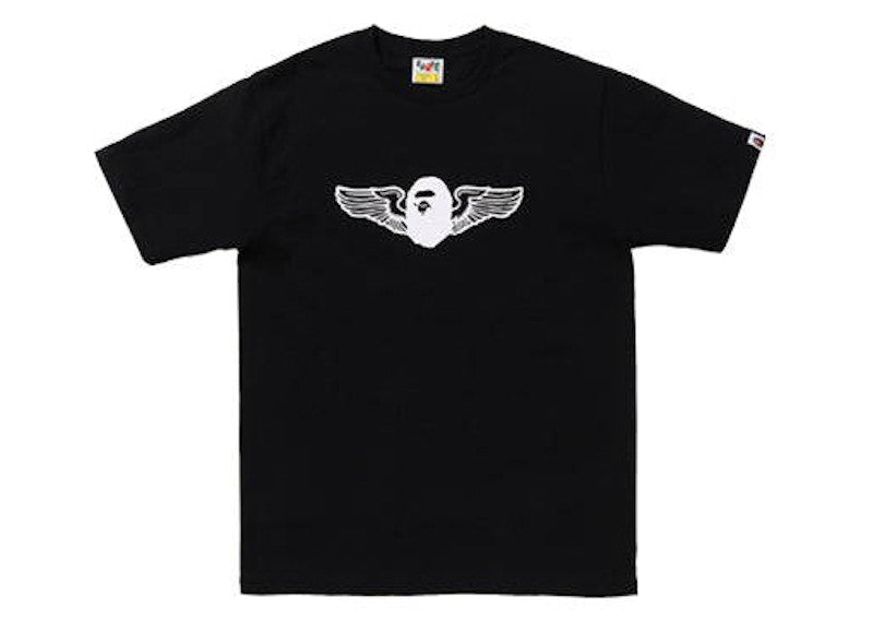 BAPE Happy New Year Men's Military Tee (2023) Black