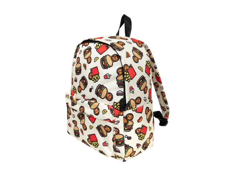 BAPE Hard Medium Backpack Cream