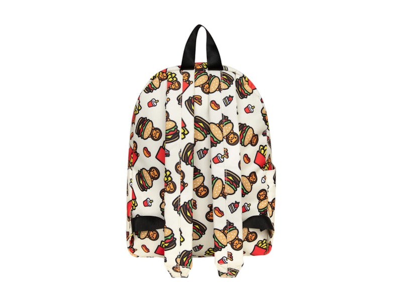 BAPE Hard Medium Backpack Cream