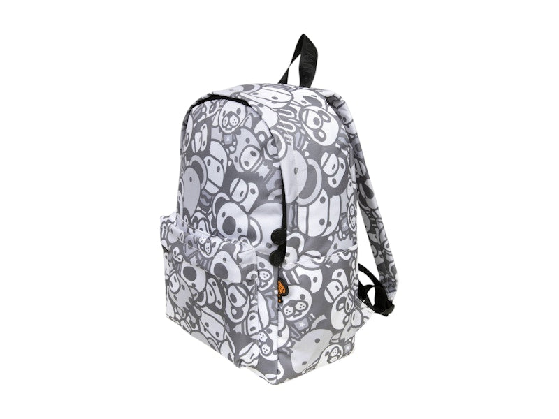 BAPE Hard Medium Backpack White