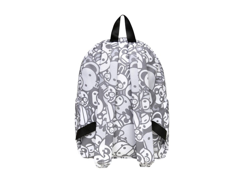 BAPE Hard Medium Backpack White