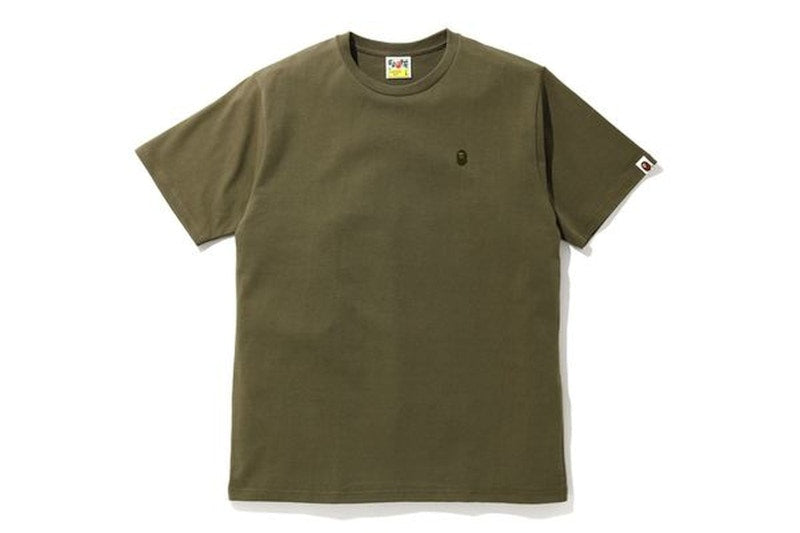 BAPE Head One Point Tee Olive