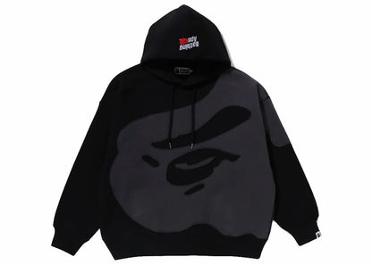 BAPE Head Patch Pullover Hoodie Black