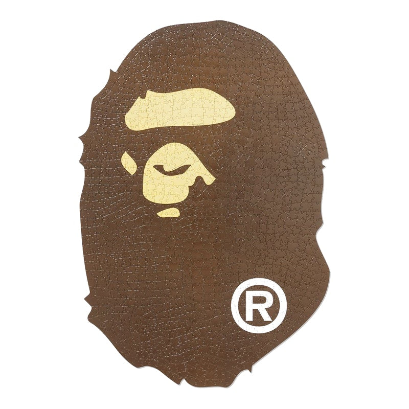 BAPE Head Puzzle (1,055 Pieces) Brown