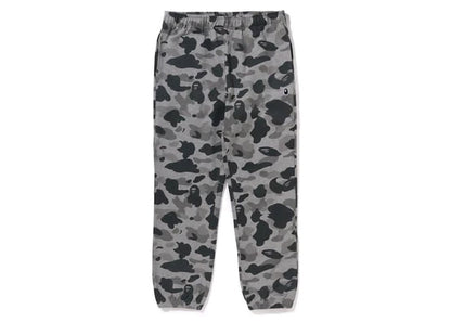 BAPE Heather Gray Camo Sweatpants Gray