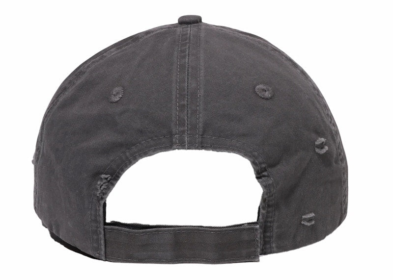 BAPE Heavy Wash Embroidery Patch Cap Black