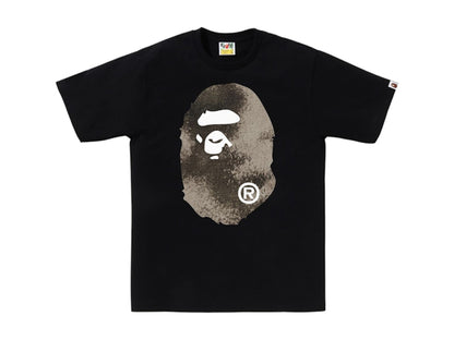BAPE High Tone Bleach Big Ape Head Tee Black