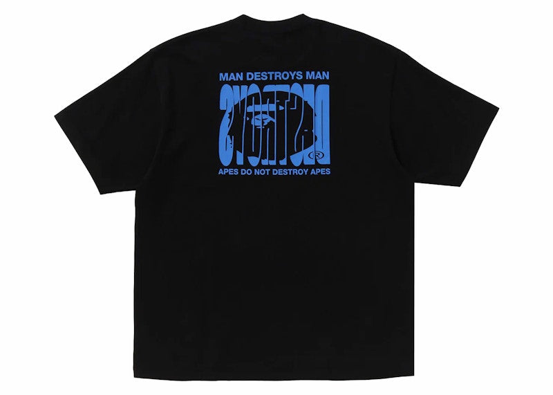 BAPE Highlight Logo Relaxed Fit Tee Black