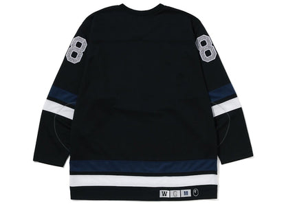 BAPE Hockey Crewneck Black