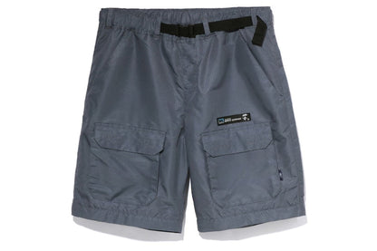 BAPE Honeycomb Big Pocket Detachable Pants Grey