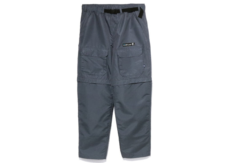 BAPE Honeycomb Big Pocket Detachable Pants Grey