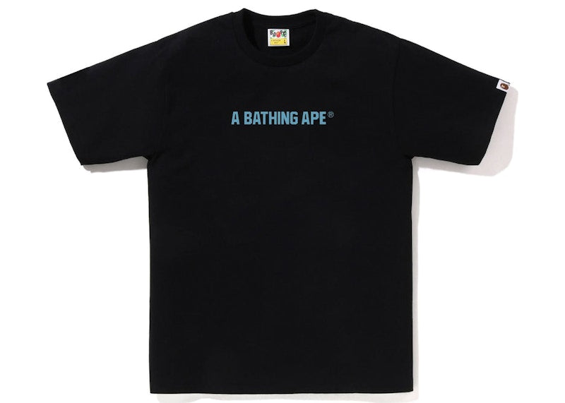 BAPE Honeycomb Camo Bape Busy Works Tee Black Blue