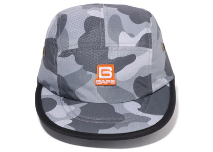 BAPE Honeycomb Camo Jet Cap Grey