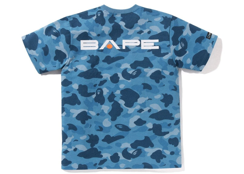 BAPE Honeycomb Camo Tee Blue