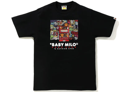 BAPE Hong Kong 15th Anniversary Baby Milo Tee Black