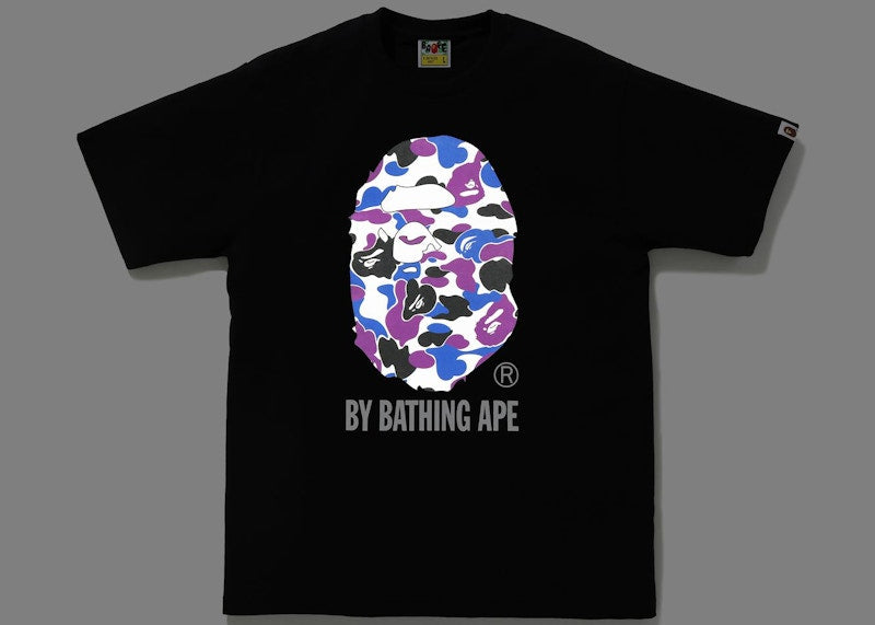 BAPE Hong Kong 15th Anniversary Reflector Tee Black