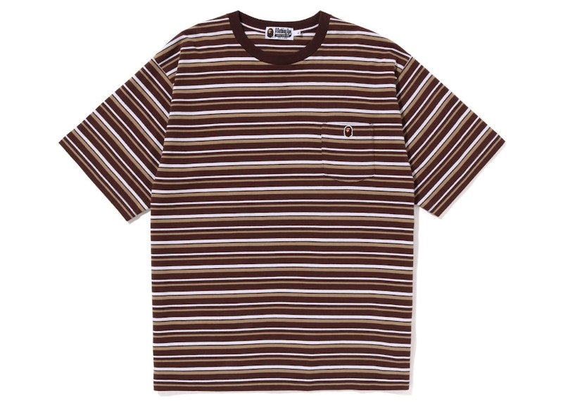 BAPE Hoop One Point Relaxed Fit Tee (SS23) Beige