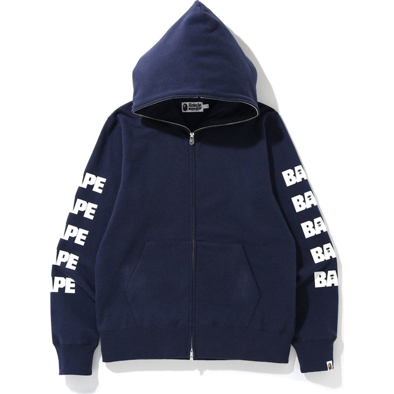 BAPE Hunting Full Zip Hoodie Navy