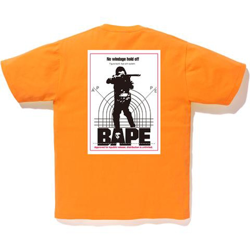 BAPE Hunting Tee Orange