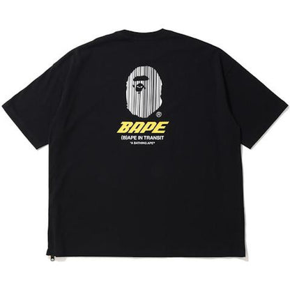 BAPE In Transit 3/4 T-shirt Black