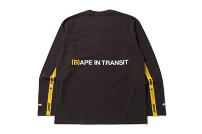 BAPE In Transit L/S Tee Gray
