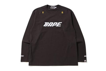 BAPE In Transit L/S Tee Gray