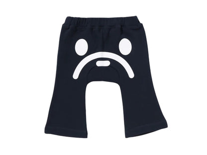 BAPE Infant Baby Milo Face Pants Navy