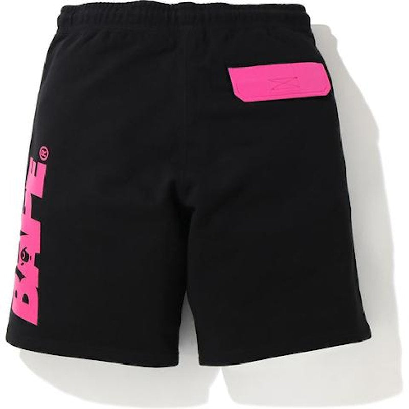 BAPE Interlock Sweatshort Black