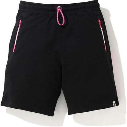 BAPE Interlock Sweatshort Black