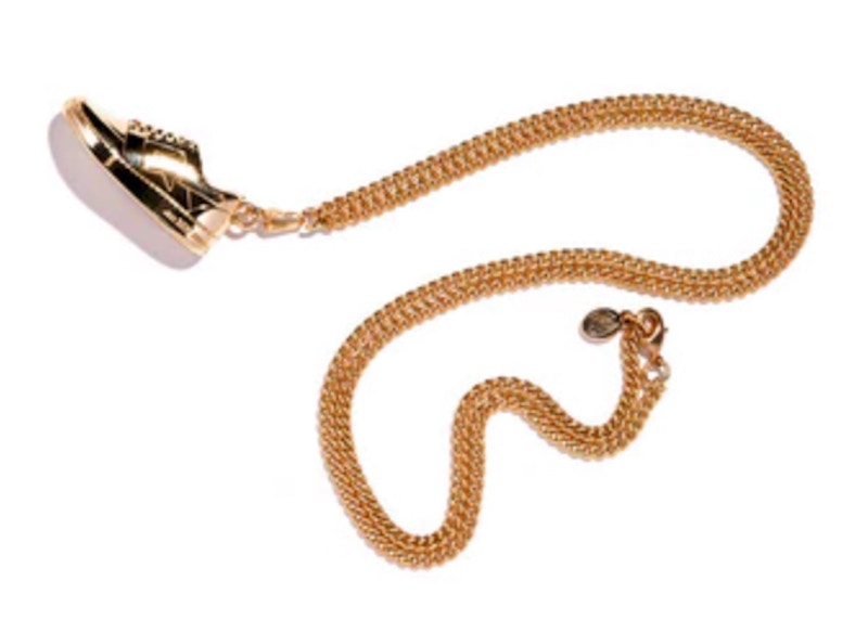 BAPE Isetan Men's Novelty Bape Sta Necklace Gold