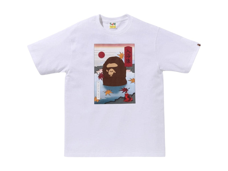 BAPE Japan Autumn A Bathing Ape Tee White